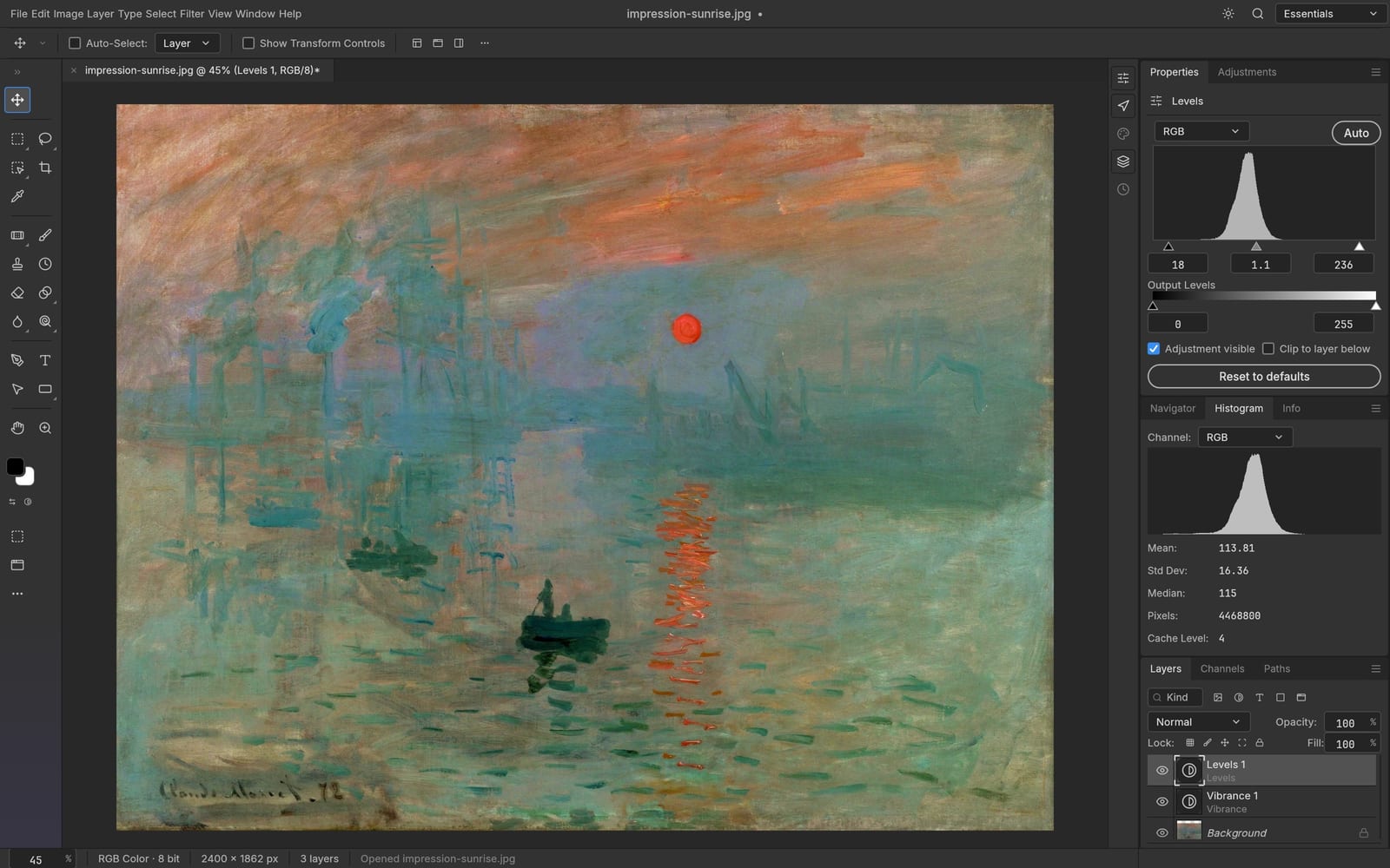 dola ai photocraft color and adjustment controls