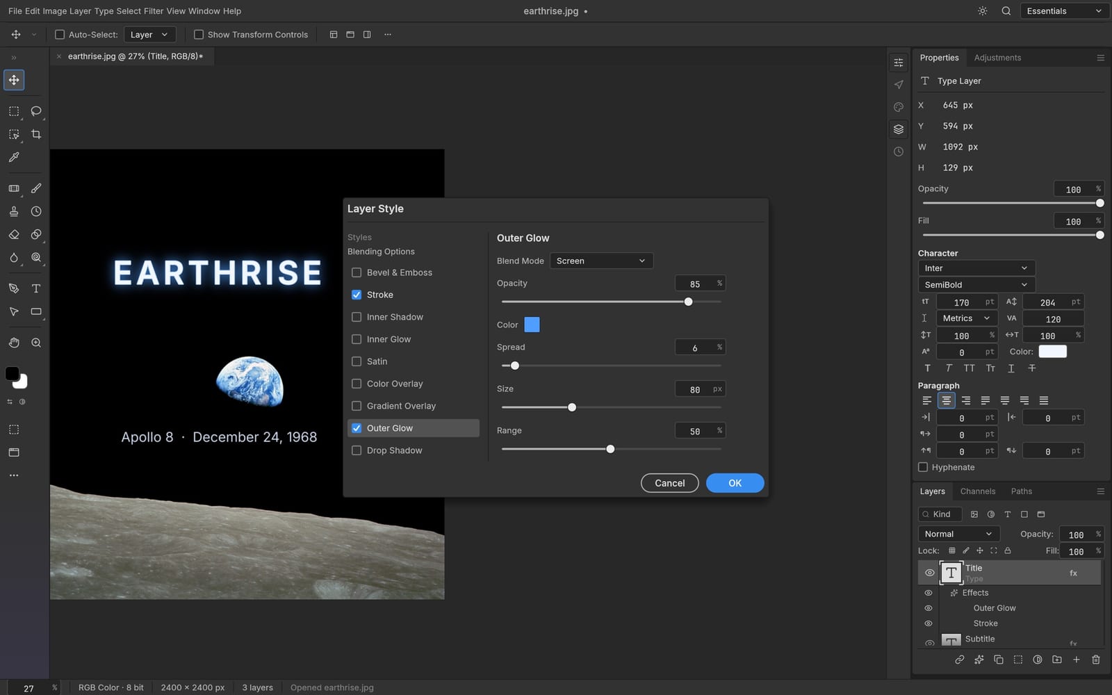 dola ai photocraft saved results, ready for another session